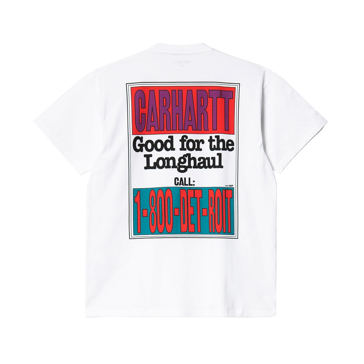 Carhartt WIP SS Longhaul T Shirt White