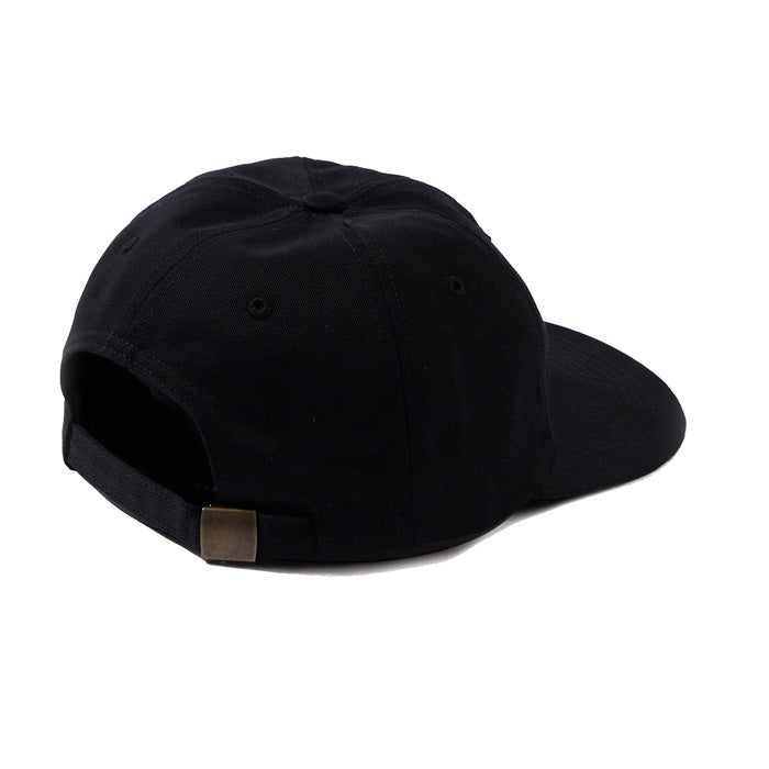 Maharishi M Embroidered 6 Panel Cap Black