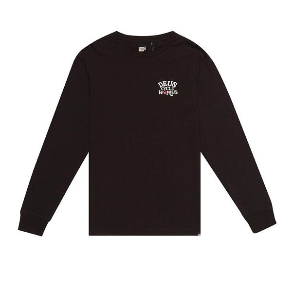 Deus L/S Shaman Tee Black