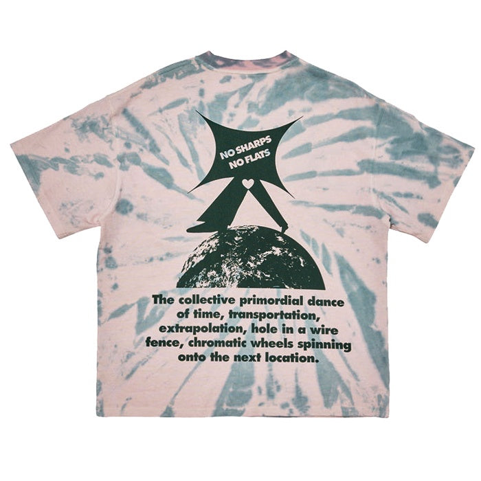Deus Flat Footed Tie Dye Tee Pale Lilac