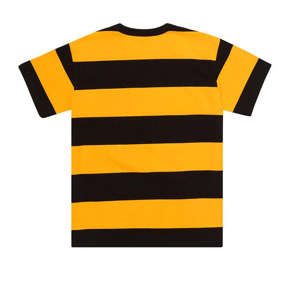 Deus S/S Bonnieville Stripe Tee Butterscotch Yellow