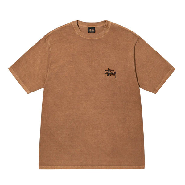 Stussy Solo S Pig Dyed Tee Almond
