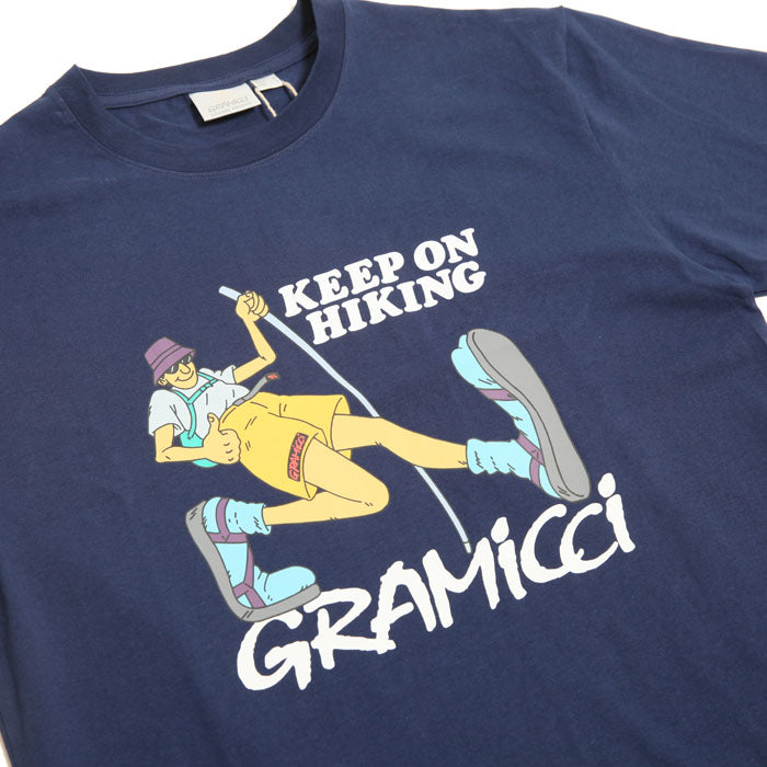 Gramicci Keep On Hiking Tee Navy