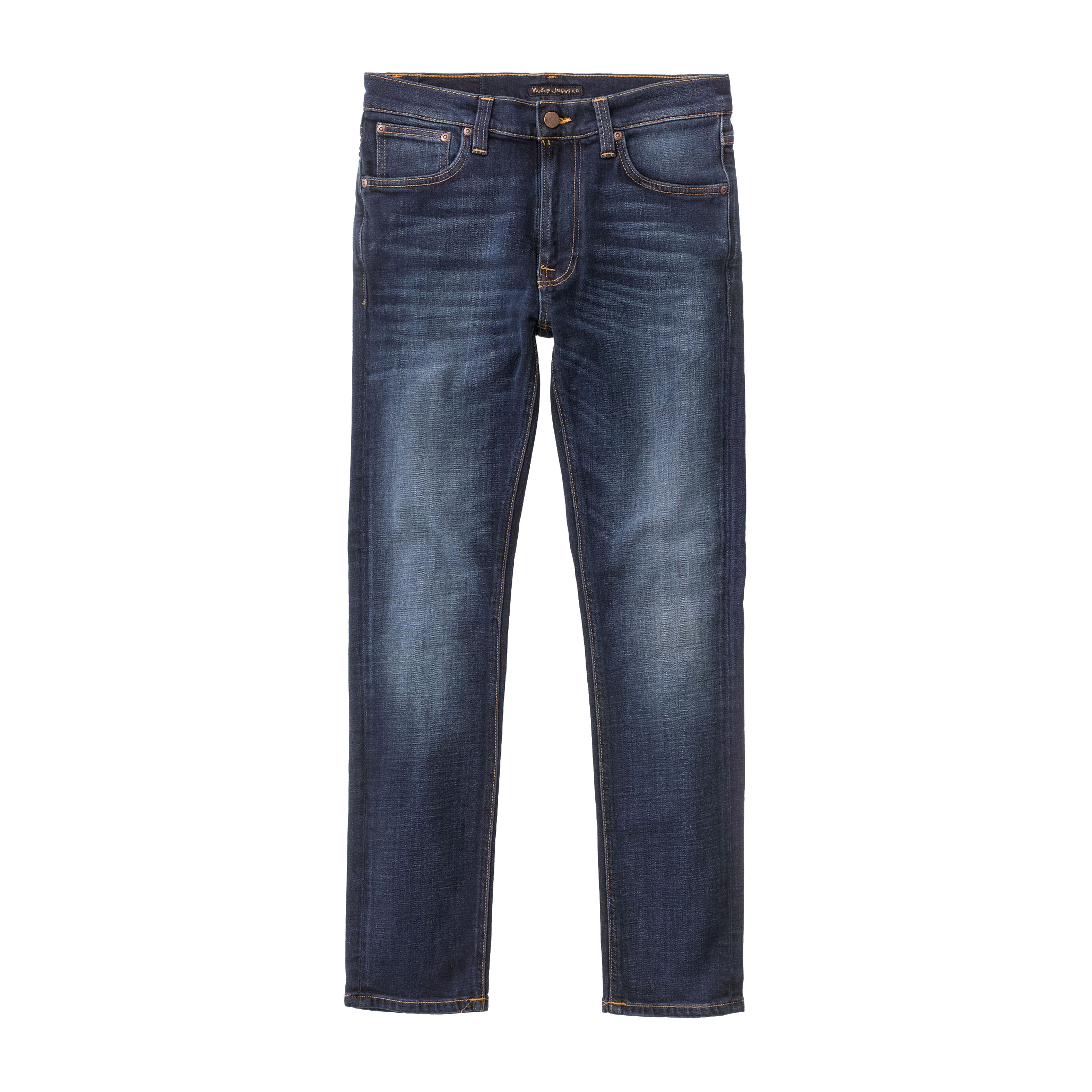 Nudie Lean Dean Dark Deep Worn
