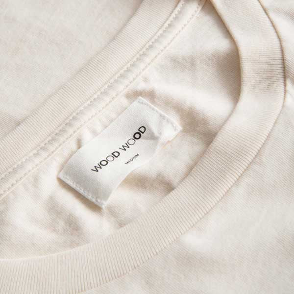 WOOD WOOD WW Quilt T-Shirt Off White8