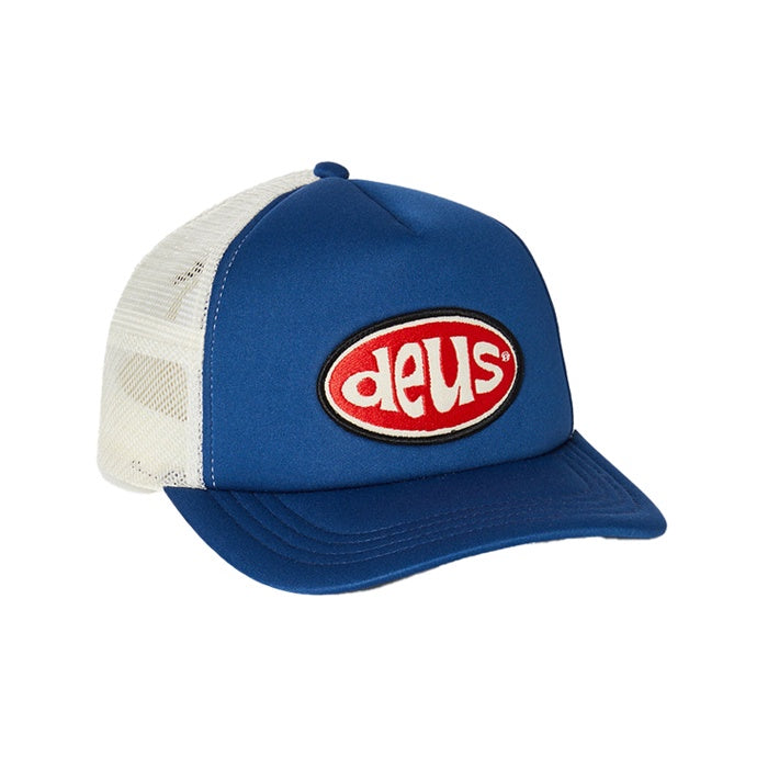 Deus Shiner Trucker Cap Navy