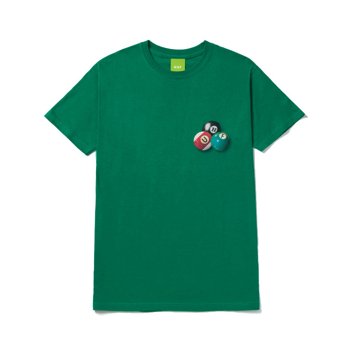 Huf Dirty Pool TT T Shirt Kelly Green