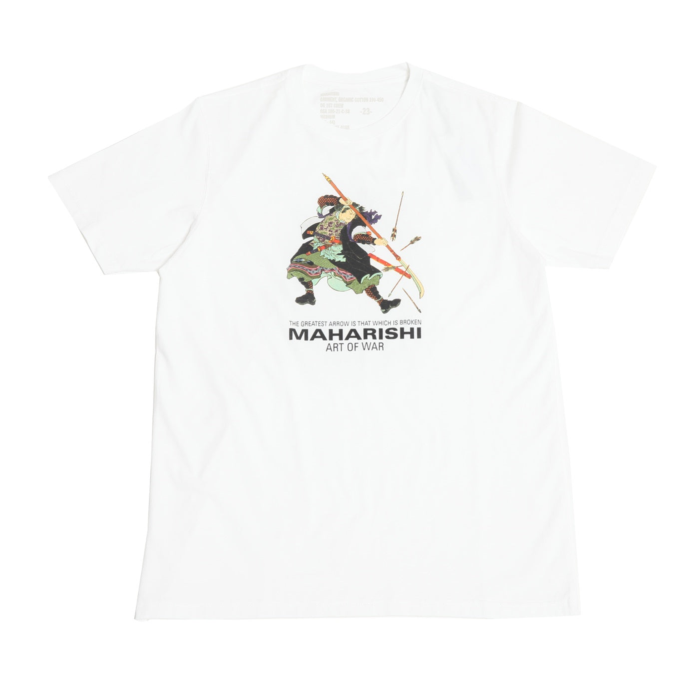Maharishi Samurai Broken Arrows T Shirt White