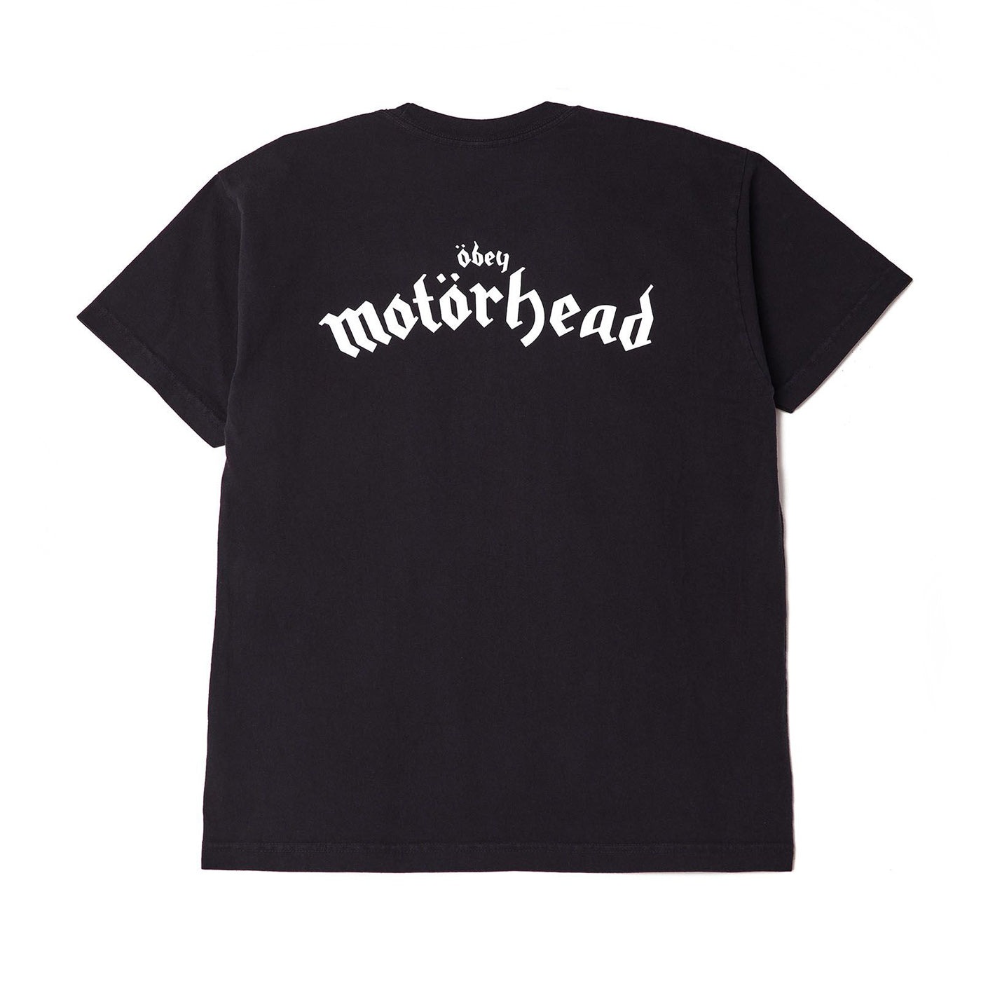 Obey x Motorhead Rock n Roll T Shirt Off Black