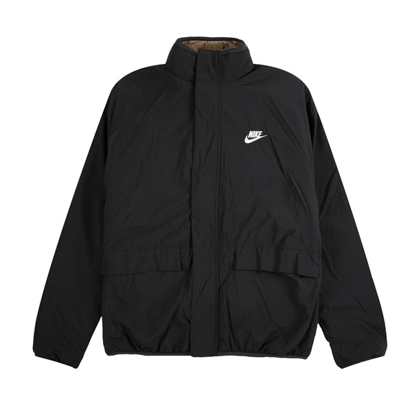 Nike Club Winterized Reversible Fleece Top Black Sail