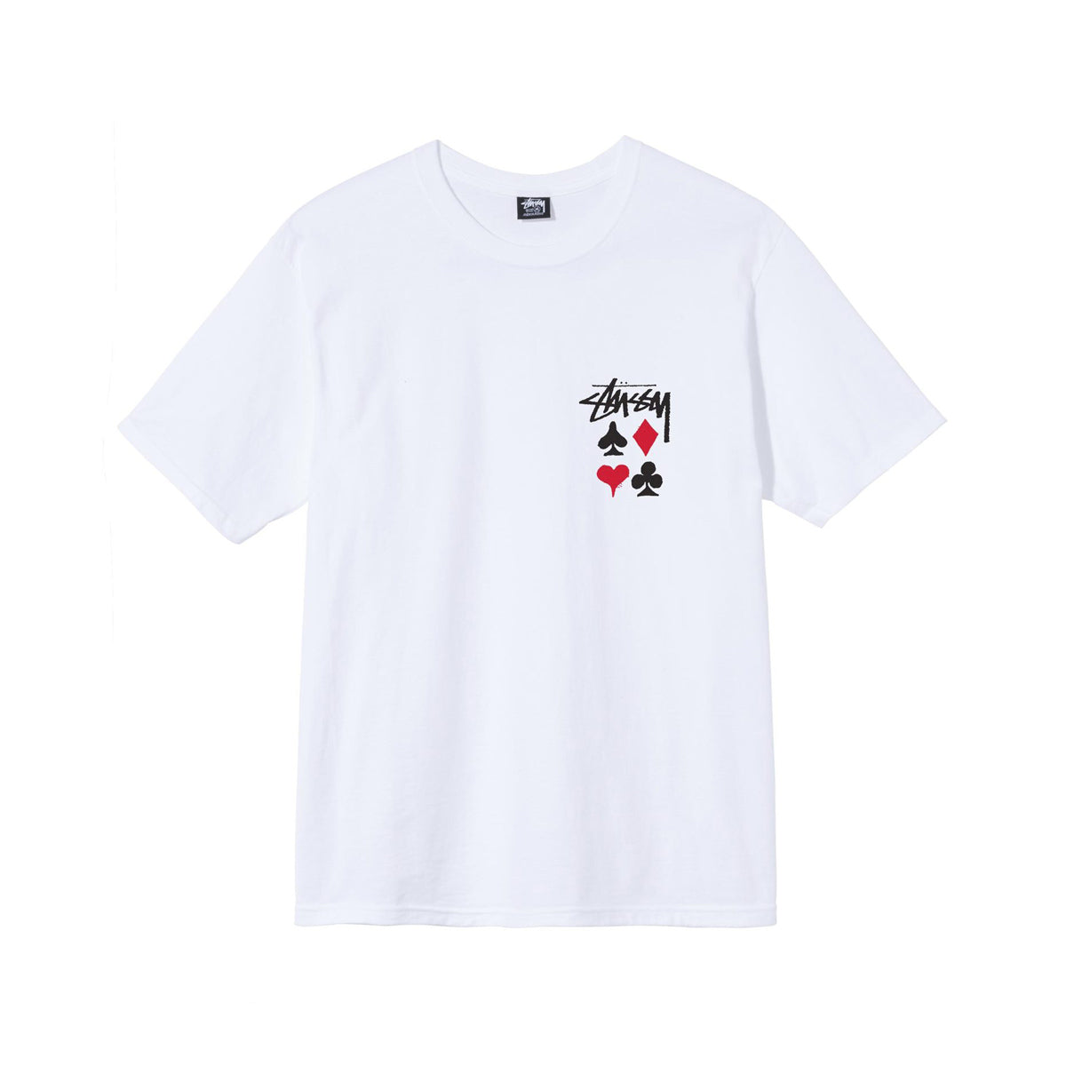 Stussy Full Deck 2 Tee White