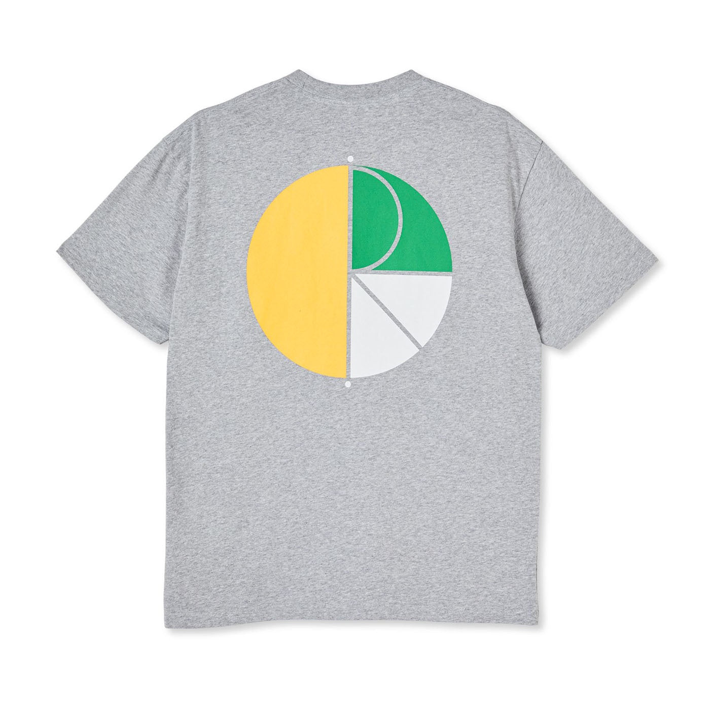Polar 3 Tone Fill Logo Tee Sport Grey