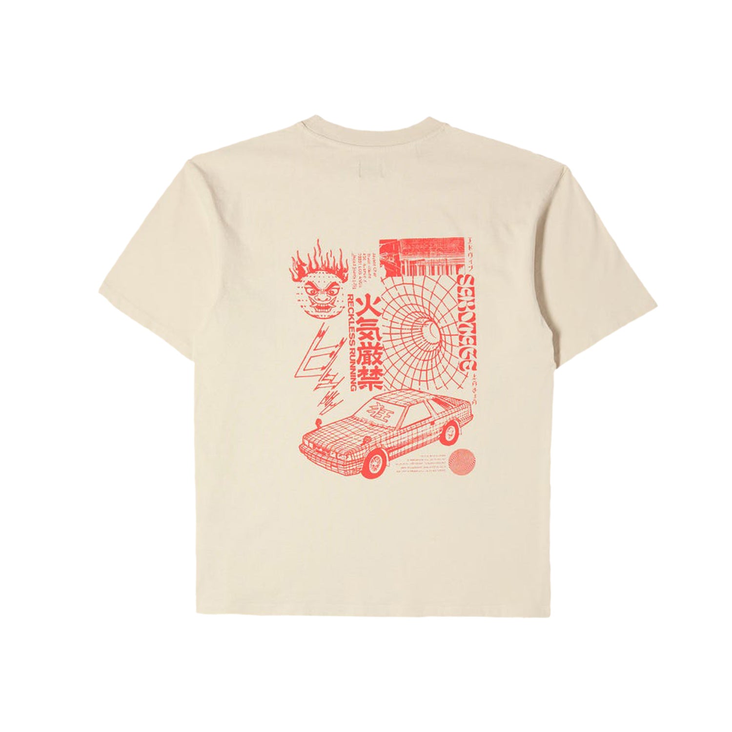 Edwin Tokyo Sabotage TS Tee Pelican (Garment Washed)