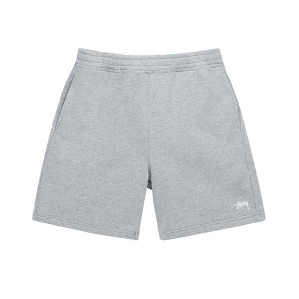 Stussy Stock Logo Short Grey Heather