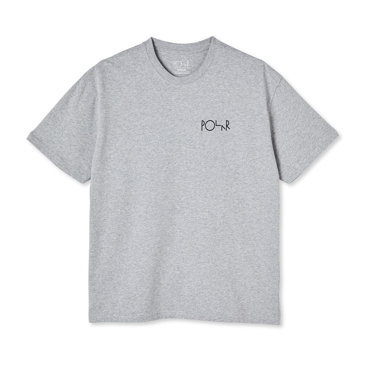 Polar 3 Tone Fill Logo Tee Sport Grey