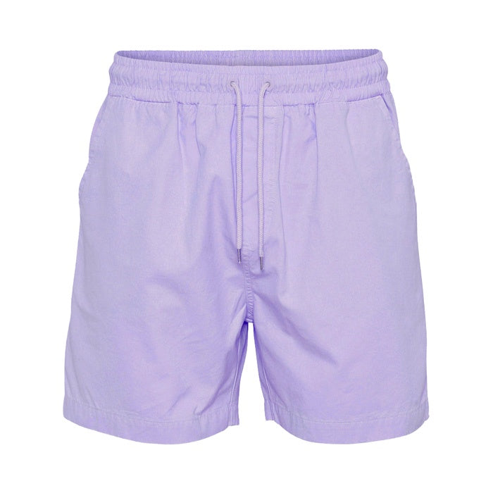 Colorful Standard Organic Twill Shorts Soft Lavender