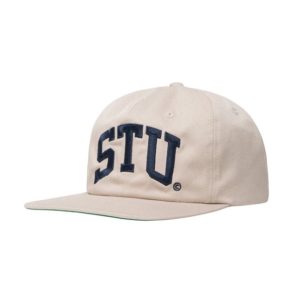 Stussy Stu Arch Strapback Cap Khaki