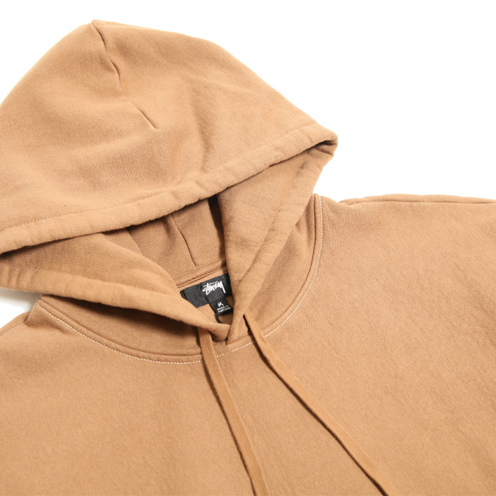 Stussy Contrast Stitch Label Hood Brown