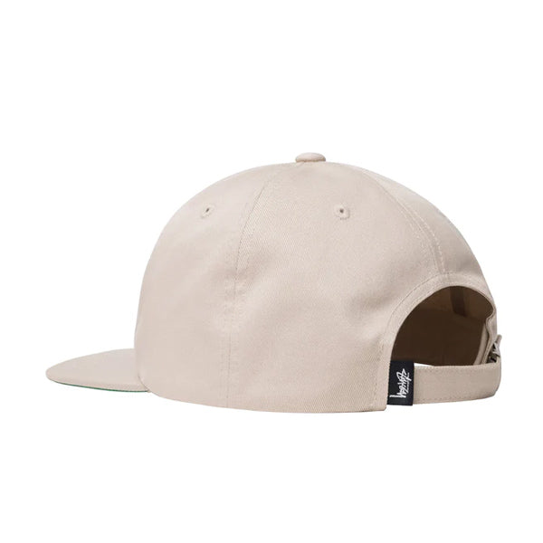 Stussy Stu Arch Strapback Cap Khaki