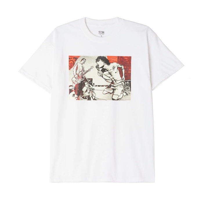 Obey Henry And Chuck T Shirt White
