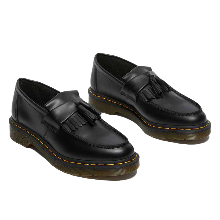 Dr. Martens Adrian Smooth Leather Tassel Loafers Black