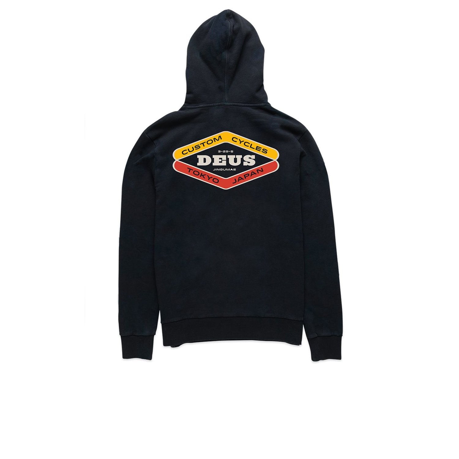 Deus Loco Hoodie Black