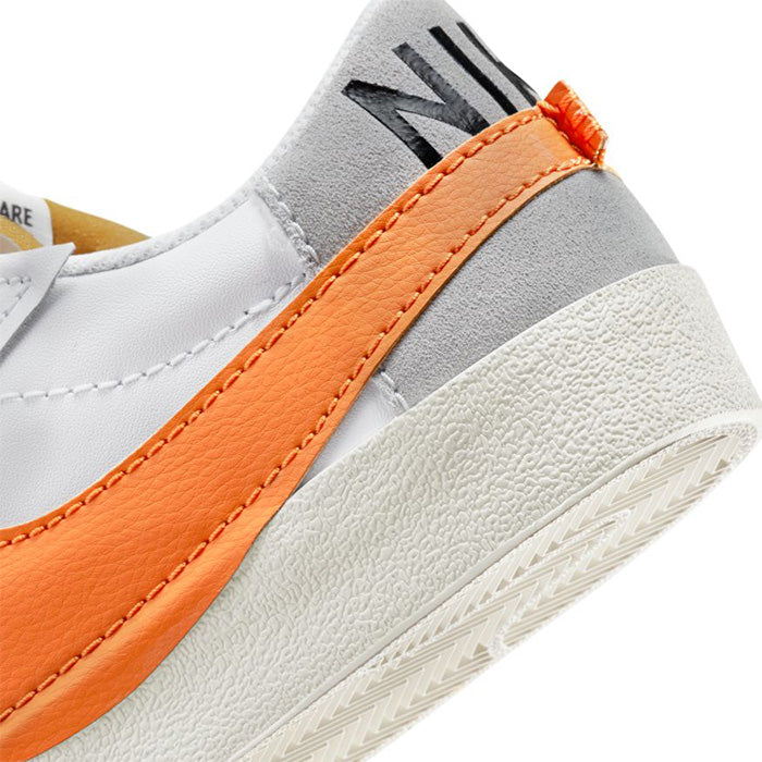 Nike Blazer Low '77 Jumbo White Alpha Orange Grey Fog