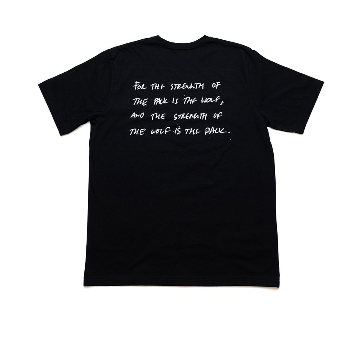 Raised by Wolves Strength Tee Black