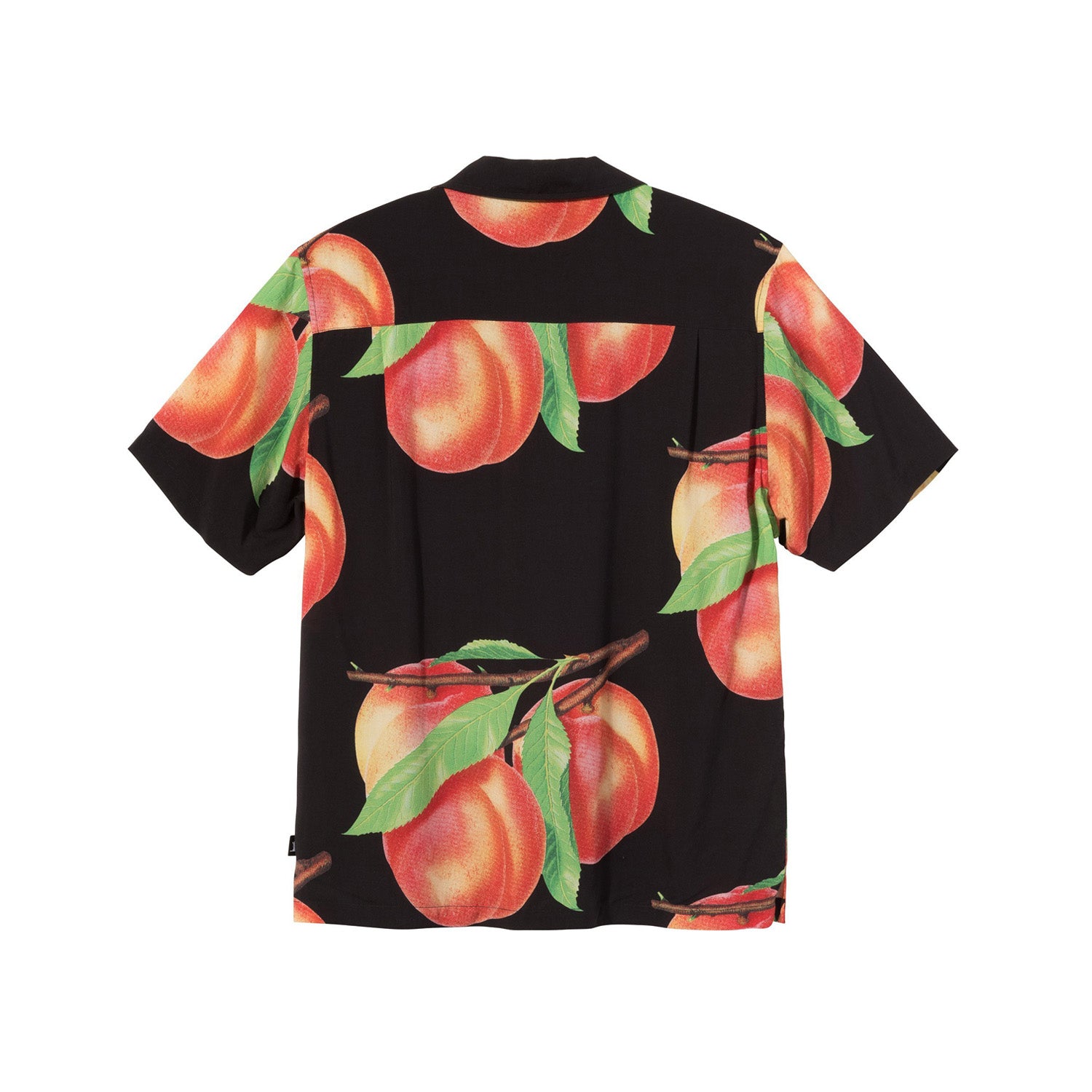 Stussy Peach Pattern Shirt Black