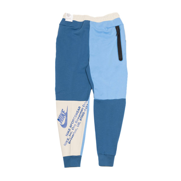 Nike Sportswear Tech Fleece Pant Light Bone Marina Blue