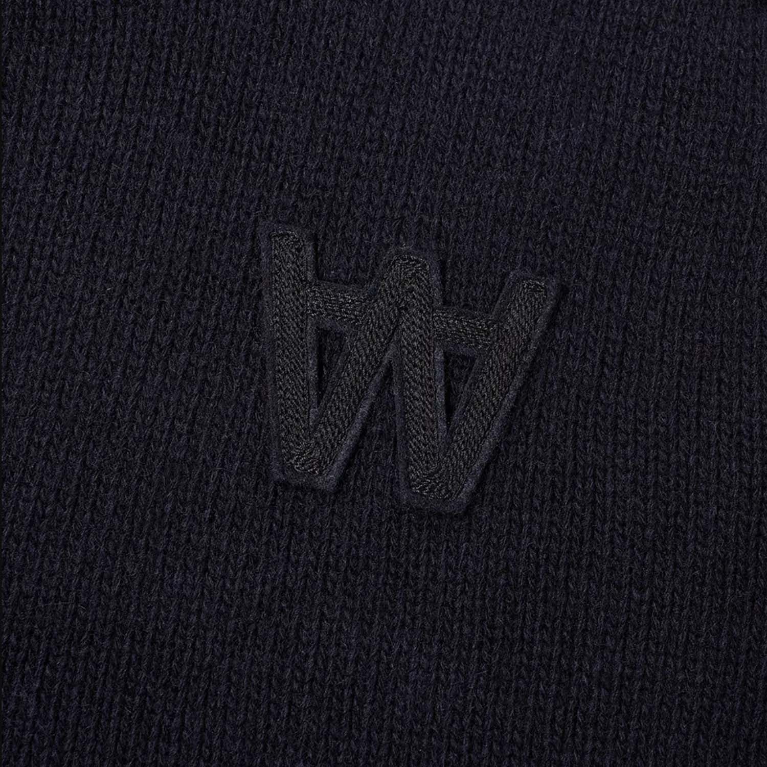 WOOD WOOD Kevin Lambswool Jumper Navy