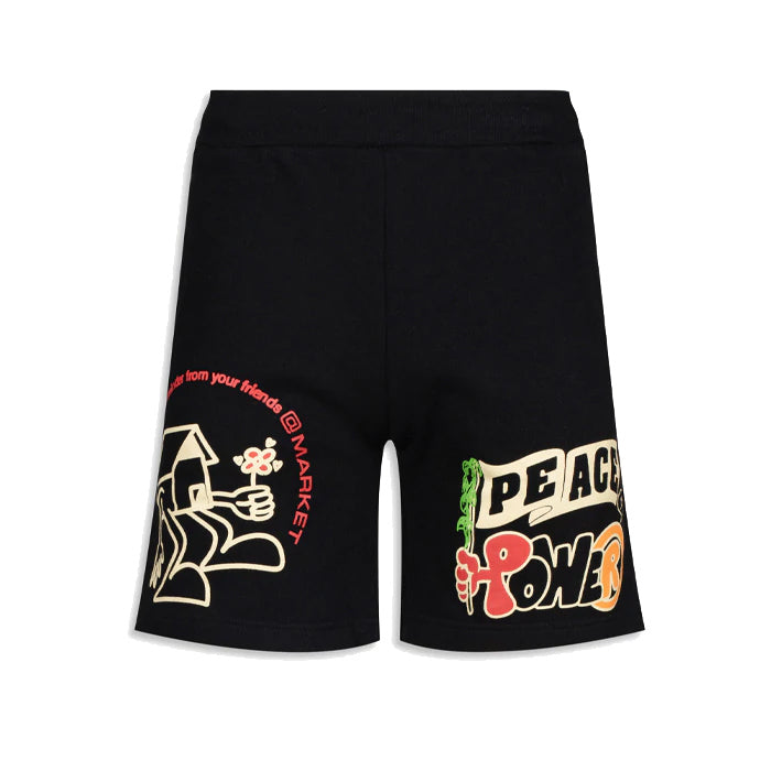 Market Peace And Power Sweatshorts Black