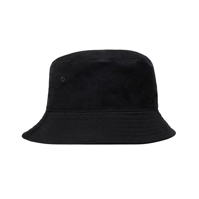 Stussy Brushed Big Basic Bucket Hat Black