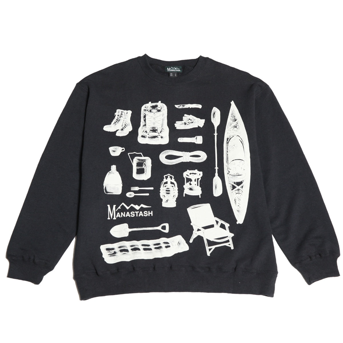 Manastash Camper's Sweatshirt Black