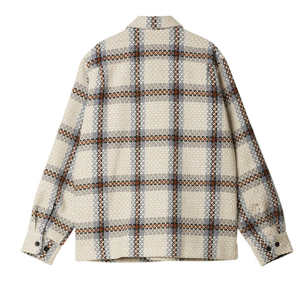 Obey District Shirt Jacket Irish Cream