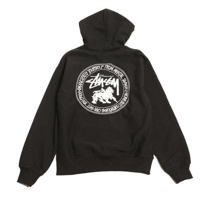 Stussy Rasta Dot Hood Black