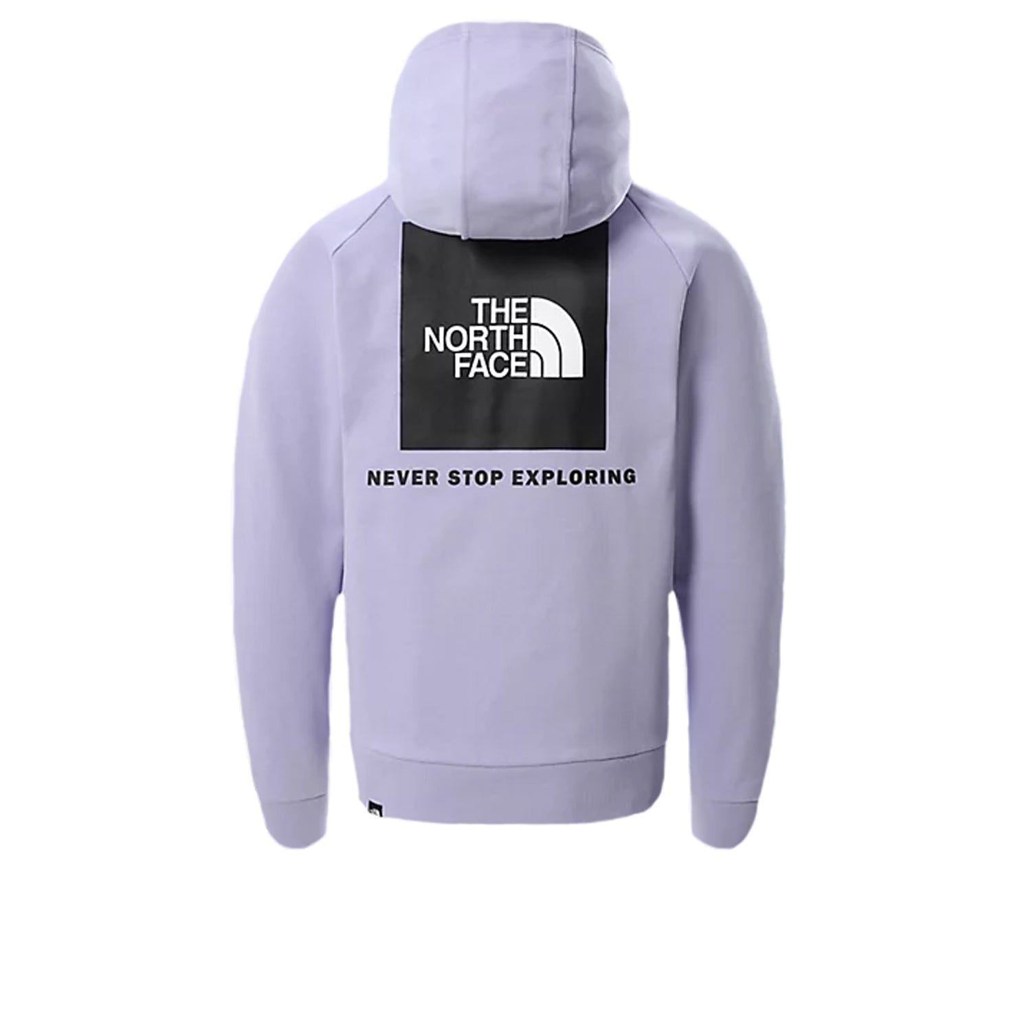 The North Face Raglan Red Box Hoodie Sweet Lavender