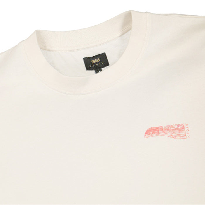 Edwin Second Self TS Single Jersey Whisper White