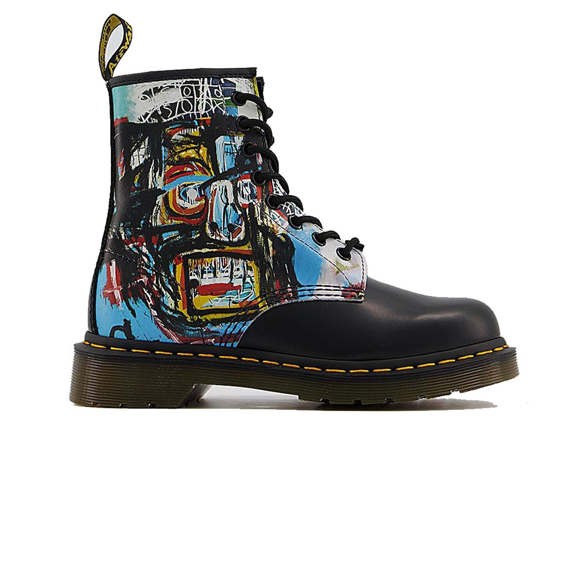Dr. Martens x Basquiat II 1460 Untitled Basquiat Backhand Smooth Ankle Boots Multi