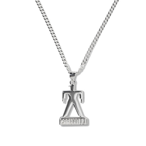 Carhartt WIP Foundation Pendant Silver