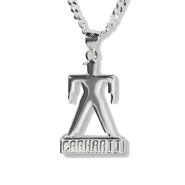 Carhartt WIP Foundation Pendant Silver