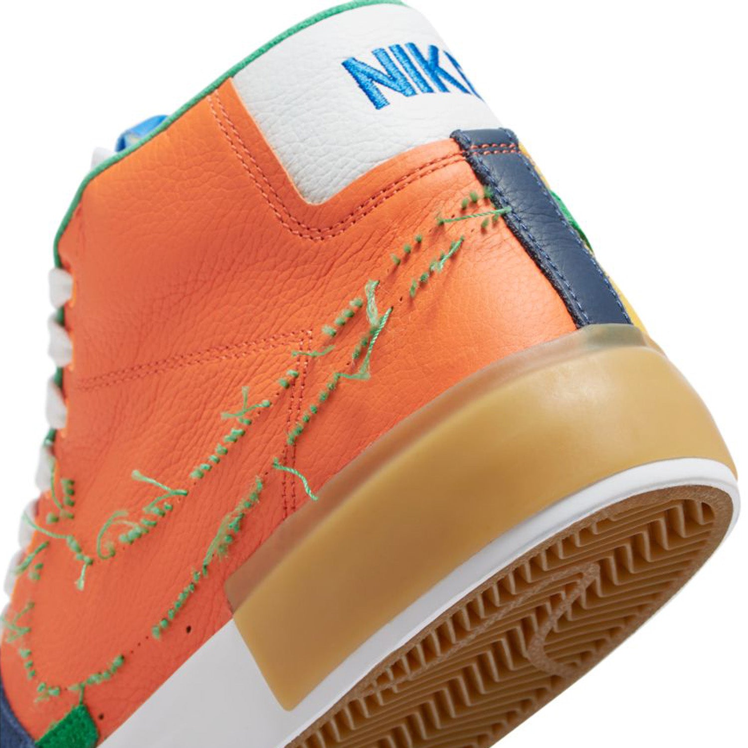 Nike SB Zoom Blazer Mid Edge Safety Orange/Lucky Green