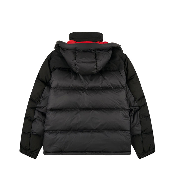 The North Face Black Box Himalayan Parka Black Red