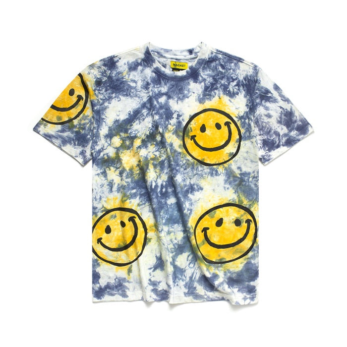 Market Smiley Sun Dye T Shirt Tie Dye