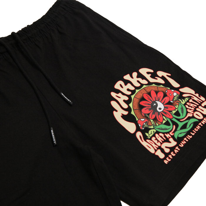 Market Breathwork Shorts Black