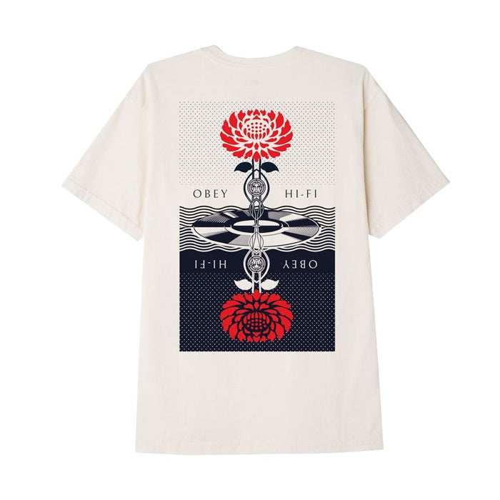 Obey Post Punk Flower Tee Sago