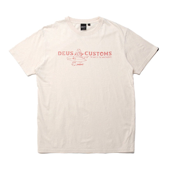 Deus Cadabra Tee Dirty White