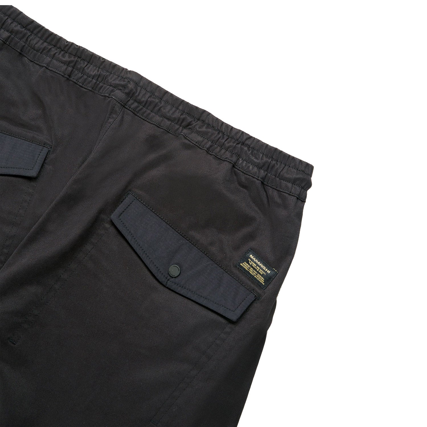Maharishi Woven Cargo Trackpants Mil Spec Cellulose Black
