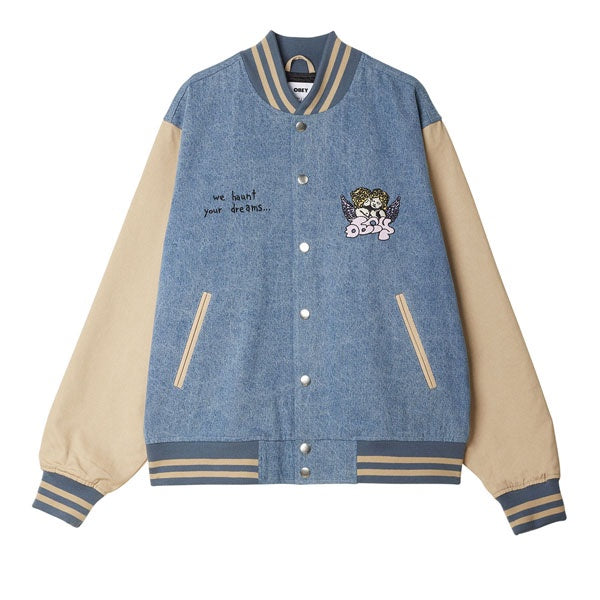 Obey Care Denim Varsity Light Indigo