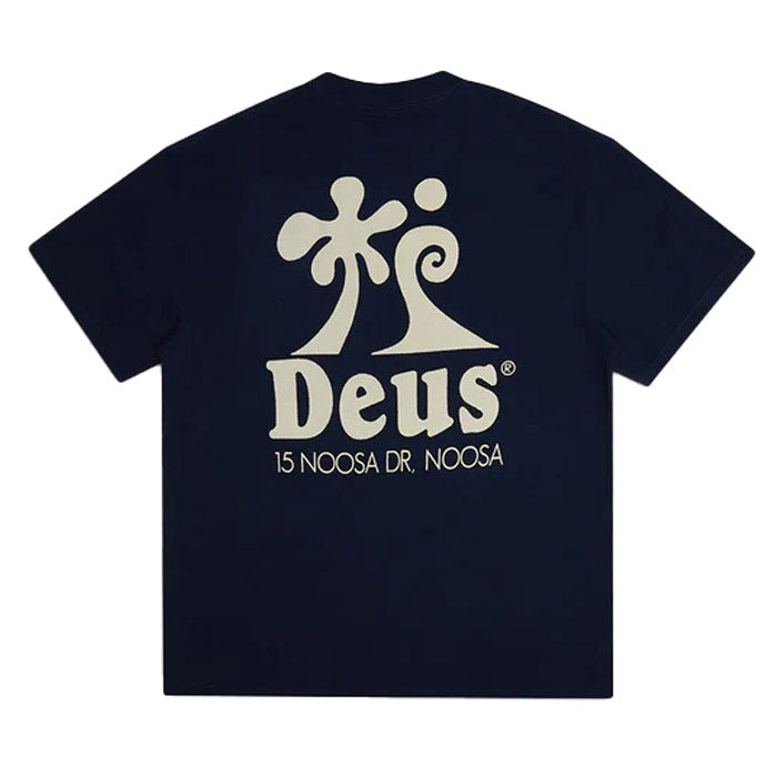 Deus Wobbles Tee Navy